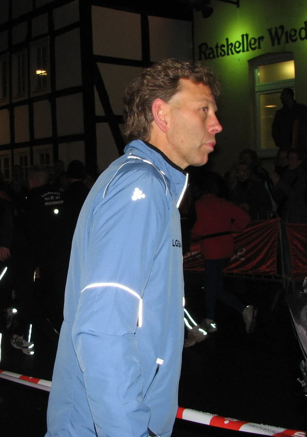 Martin Masjosthusmann, langjähriger Träger und Organisator des Christkindl-Laufes